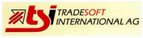 tsi TRADESOFT INTERNATIONAL AG Logo (DPMA, 05/16/2006)