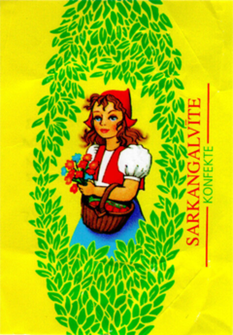 SARKANGALVITE KONFEKTE Logo (DPMA, 18.03.1997)