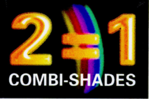 2=1 COMBI-SHADES Logo (DPMA, 11.06.1997)