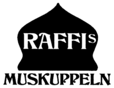 RAFFIS MUSKUPPELN Logo (DPMA, 13.01.1998)