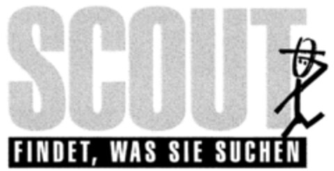 SCOUT FINDET, WAS SIE SUCHEN Logo (DPMA, 07/18/1998)