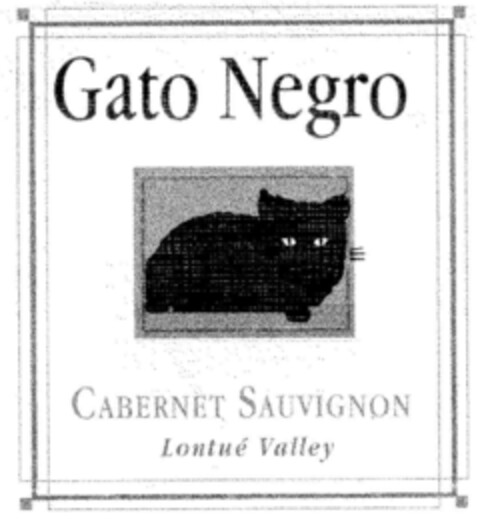 Gato Negro Logo (DPMA, 07/21/1998)