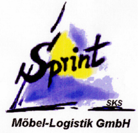 Sprint SKS Möbel-Logistik GmbH Logo (DPMA, 21.10.1998)