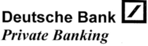 Deutsche Bank Private Banking Logo (DPMA, 04.11.1998)