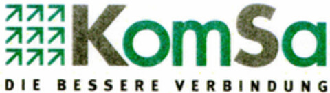 KomSa DIE BESSERE VERBINDUNG Logo (DPMA, 20.11.1998)