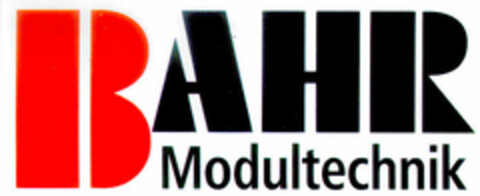 BAHR Modultechnik Logo (DPMA, 03/20/1999)