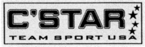 C'STAR TEAM SPORT USA Logo (DPMA, 26.05.1999)