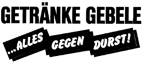 GETRÄNKE GEBELE Logo (DPMA, 10.07.1999)