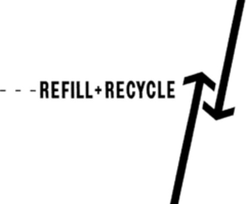 REFILL+RECYCLE Logo (DPMA, 09.02.1994)