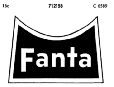 Fanta Logo (DPMA, 10.09.1956)