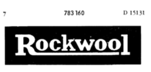 Rockwool Logo (DPMA, 18.01.1963)