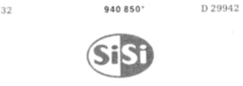 SiSi Logo (DPMA, 06.12.1975)