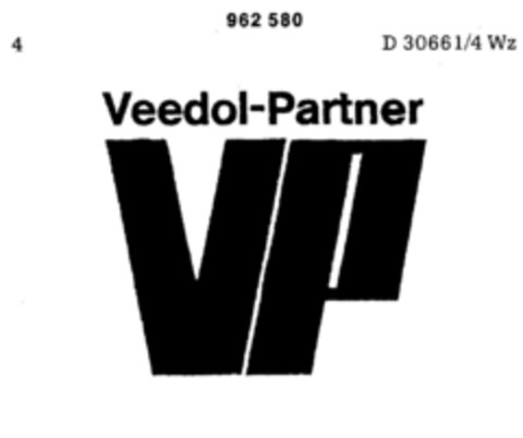 Veedol-Partner Logo (DPMA, 10/05/1976)