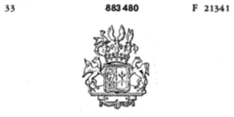 883480 Logo (DPMA, 27.01.1970)