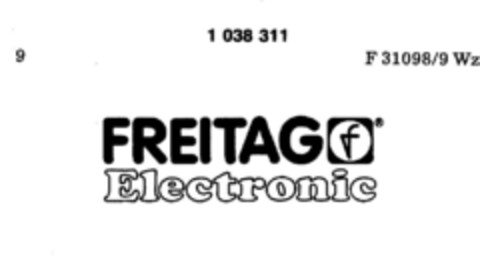 FREITAG Electronic Logo (DPMA, 25.03.1982)