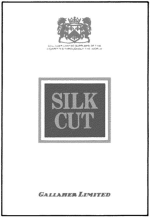 SILK CUT GALLAHER LIMITED Logo (DPMA, 07.07.1993)