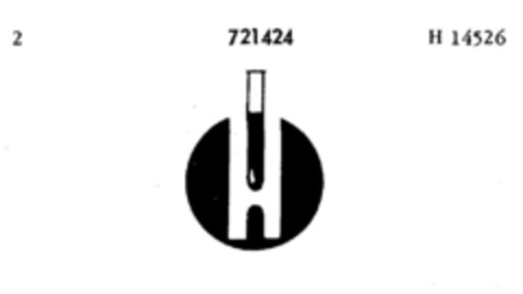 H Logo (DPMA, 21.03.1958)