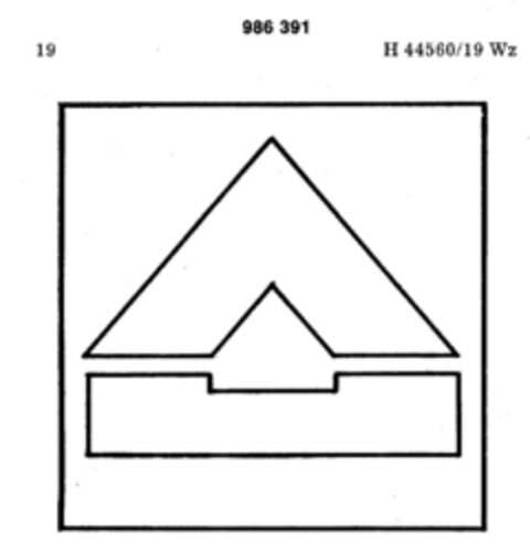 986391 Logo (DPMA, 08/04/1978)