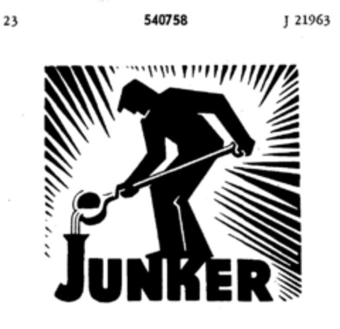 JUNKER Logo (DPMA, 08.08.1940)