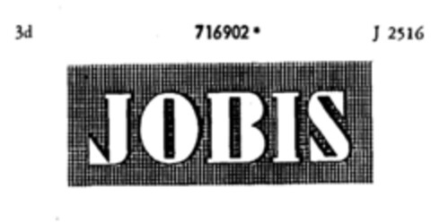 JOBIS Logo (DPMA, 11.07.1958)