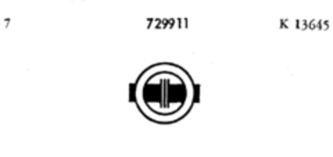 729911 Logo (DPMA, 07/20/1957)