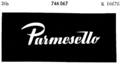 Parmesello Logo (DPMA, 01.10.1959)