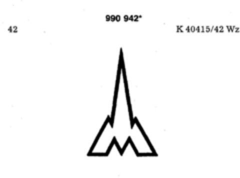 990942 Logo (DPMA, 02.04.1979)