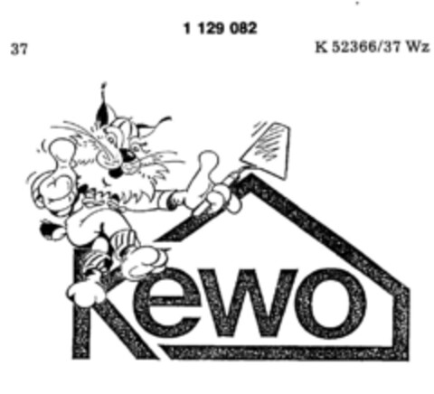 Kewo Logo (DPMA, 12.02.1988)