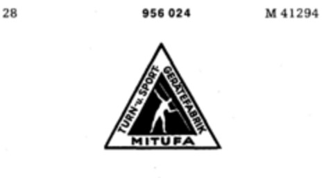 MITUFA Logo (DPMA, 15.01.1976)