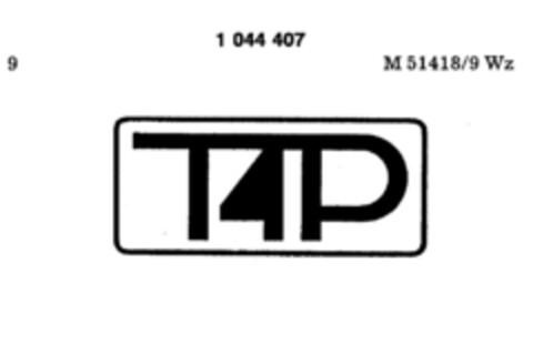 T4P Logo (DPMA, 05/05/1982)