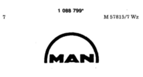 MAN Logo (DPMA, 12/20/1985)