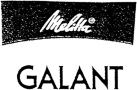 Melitta GALANT Logo (DPMA, 09/17/1992)