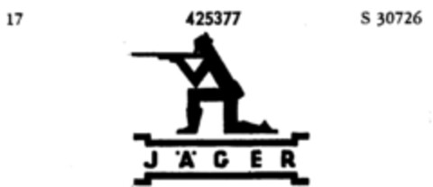 Jäger Logo (DPMA, 16.11.1929)