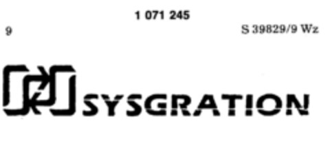 SYSGRATION Logo (DPMA, 01/13/1984)