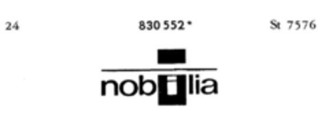 nobilia Logo (DPMA, 03.12.1966)
