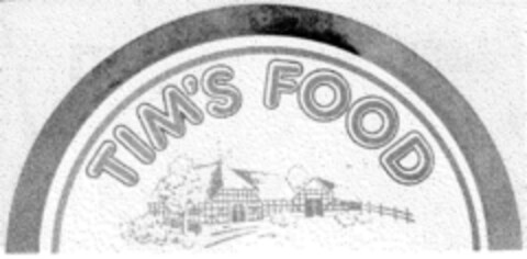 TIM`S FOOD Logo (DPMA, 27.06.1985)