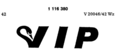 VIP Logo (DPMA, 07.11.1986)