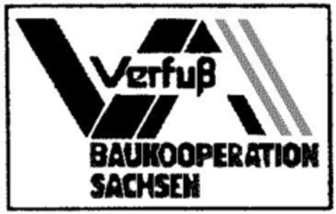 Verfuß BAUKOOPERATION SACHSEN Logo (DPMA, 05/18/1991)