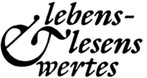 lebens-lesenswertes Logo (DPMA, 02.03.2000)