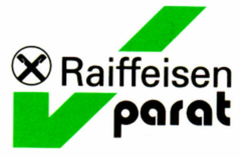 Raiffeisen parat Logo (DPMA, 08.01.2001)