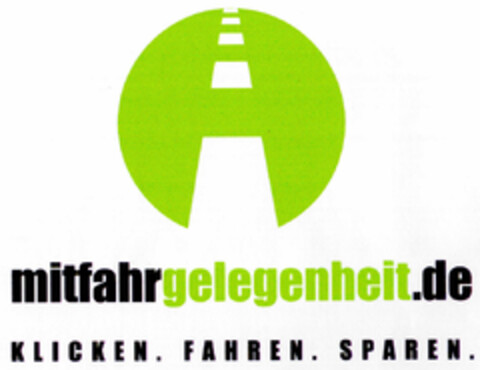 mitfahrgelegenheit.de Logo (DPMA, 01.10.2001)