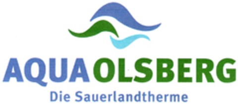 AQUA OLSBERG Die Sauerlandtherme Logo (DPMA, 22.07.2008)