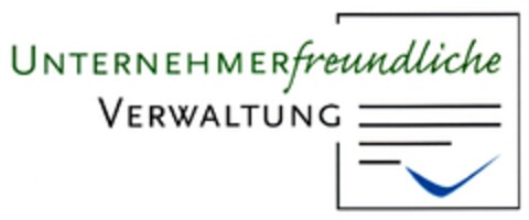 UNTERNEHMERfreundliche VERWALTUNG Logo (DPMA, 03/03/2011)