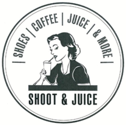 SHOES COFFEE JUICE & MORE SHOOT & JUICE Logo (DPMA, 23.01.2015)