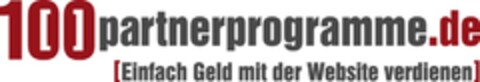 100partnerprogramme.de [Einfach Geld mit der Website verdienen] Logo (DPMA, 30.03.2015)