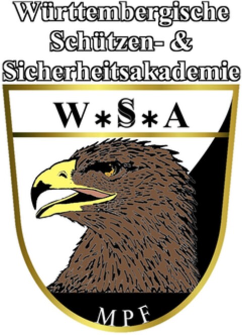 Württembergische Schützen- & Sicherheitsakademie WSSA MPF Logo (DPMA, 09/29/2016)