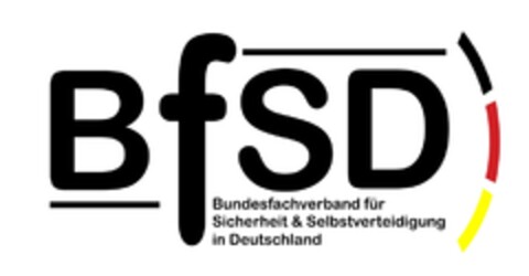 BfSD Bundesfachverband für Sicherheit & Selbstverteidigung in Deutschland Logo (DPMA, 31.05.2016)