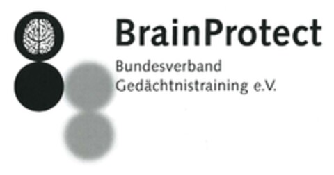BrainProtect Bundesverband Gedächtnistraining e.V. Logo (DPMA, 24.05.2017)