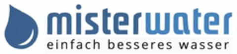 misterwater einfach besseres wasser Logo (DPMA, 08/09/2018)