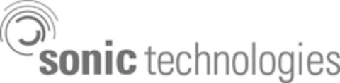 sonic technologies Logo (DPMA, 21.08.2018)